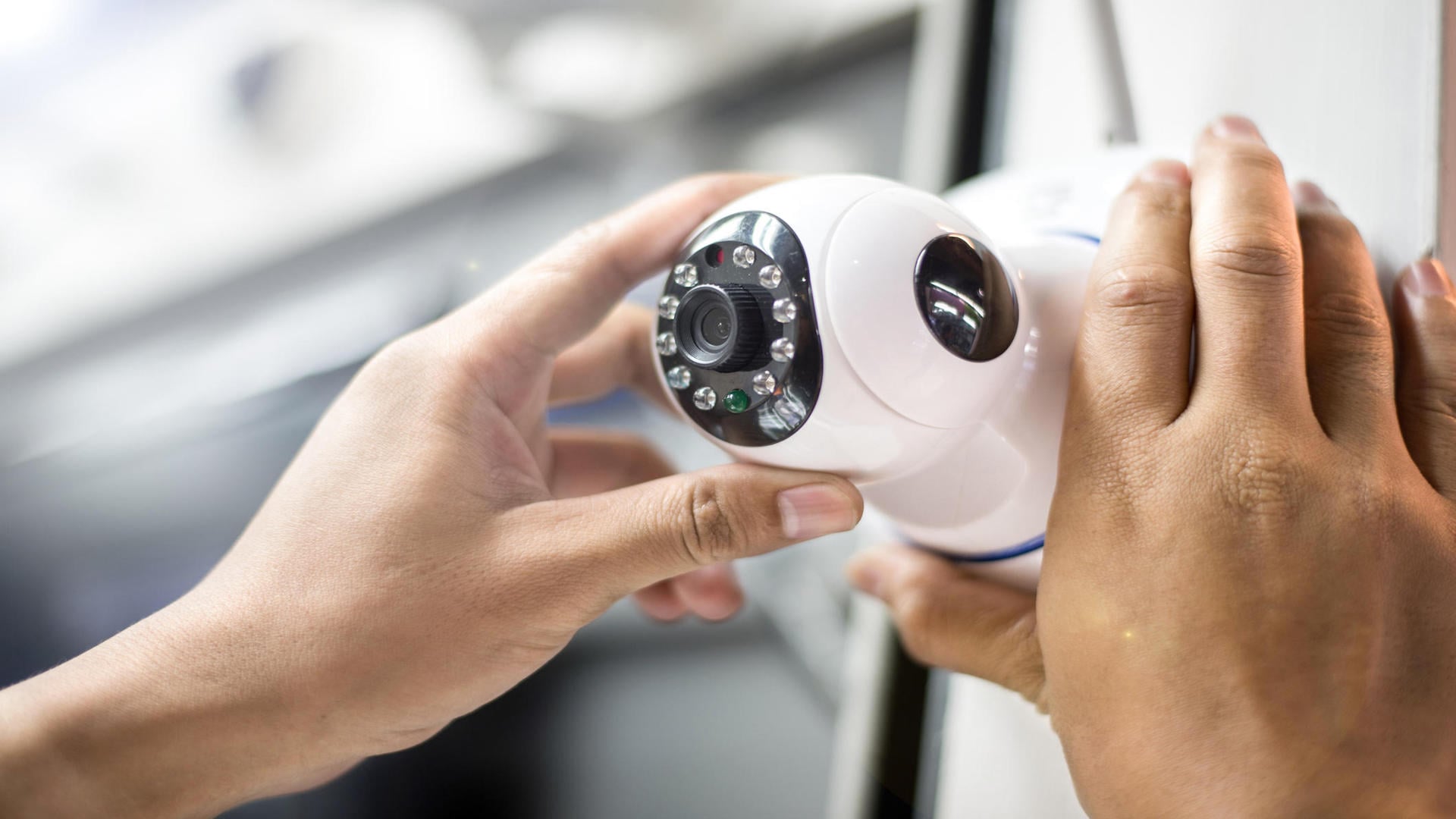 camera de surveillance installation